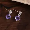 Pendientes franceses huecos de plata 925 estilo nuevo personalizados con diamantes, pendientes vintage de lujo ligero de mariposa nicho personalizados con perlas para mujer