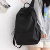 Mochila Versátil Coreana Nueva para Hombre Color Sólido Doble Hombro para Mujer Mochila de Preparatoria Estudiante Universitario Bolsa para Laptop Sensación de Alta Gama Transfronterizo