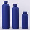 Venta al por mayor transfronteriza 304 Acero Inoxidable Botella de Boca Pequeña Vaso Termo Vaso de Agua para Deportes al Aire Libre Vaso para Coche Tapa de Bambú Sello