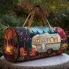 Site Independente da Amazon Temu Transfronteiriço Novo Portátil de Curta Distância Impressão Digital 3D Bolsa de Viagem Bolsa Esportiva Multifuncional