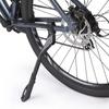 Soporte para bicicleta Bicicleta de montaña carretera aleación de aluminio soporte lateral soporte ajustable de doble orificio equipo para ciclismo