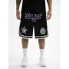Shorts Esportivos de Verão Finos Americanos Modernos para Estudantes Masculinos e Femininos Casuais de Basquete Largos e Versáteis Respiráveis