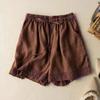 Sudeste Asiático Primavera y Verano Tallas Grandes Holgados Vintage Crochet Cintura Alta Adelgazantes Algodón Lino Pierna Ancha Pantalones Venta al por Mayor