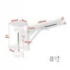 Soporte Plegable sin Taladro Soporte para Teclado sin Taladro Estante de Almacenamiento Soporte de Extensión Plegable para Escritorio Venta al por Mayor
