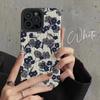Funda para teléfono Apple IPhone13/12Promax con flor artística aplicable 11 XR nuevo xsmax/XS Todo incluido