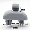8U0857562A 8E0857562 é adequado para Audi A3, A4L, A5, A6L, Q5, Q3 gancho suporte de clipe para visor solar