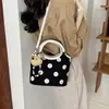 Bolsa feminina de alta qualidade transfronteiriça estilo Chanel 2026 nova moda bolsa versátil bolsa saco de balde bolsa de ombro bolsa transversal