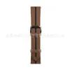 Correa de Smartwatch Correa Porsche de Extremo Plano 20/22mm Correa de Cuero