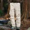 Pantalones Deportivos para Hombre Personalizados de Fábrica Pantalones de Nueve Puntos Exteriores Casuales Delgados Sueltos Impermeables Pantalones Casuales Estampados con Logo