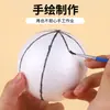 Kit de Materiales DIY Globo Hecho a Mano Bola de Espuma Recomendado por Profesores de Geografía para Estudiantes de Secundaria para Hacer su Propio Globo
