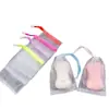 Malla Espumadora de Cinta Personalizada para Limpiador Facial, Malla Espumadora de Limpieza para Jabón Artesanal, Red para Burbujas de Jabón, Malla Espumadora de Jabón para Limpieza