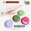 Cola Macaron Cor Pura Suporte Airbag Magnético para Celular Retrátil Dobrável de Mesa Magnético Forte Magsafe