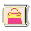 Bolso de Hombro de Moda de Dibujos Animados Transfronterizo Bolso de Mano Accesorios Acero Inoxidable Pulsera de Módulo Italiano Accesorios de Joyería DIY