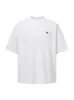 Camiseta de Manga Corta con Estampado de Letras Estilo Retro Americano Disfrazada Nanxia 2025 Nuevo Verano Juvenil Casual Cuello Redondo