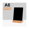 Quadro de Cardápio Pintado à Mão DIY Loja Lista de Preços Escrita à Mão Apagável A4 Quadro Negro Pequeno Loja de Chá de Leite Quadro de Pedidos Grandes Cartão de Mesa