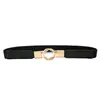 Reductor de cintura elástico de estilo coreano para mujer, Cinturón decorativo ajustado para vestidos, Reductor de cintura versátil y simple