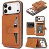 Aplicable a iPhone 18 Funda Magnética Dos en Uno Samsung S26 Portatarjetas Carga Inalámbrica MagSafe Funda de Cuero