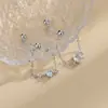 Anel de Puxar Corrente com Zircônia em Formato de Ovo, Anel Oval de Diamante de Alto Carbono Moderno e Simples, Estilo de Comércio Exterior Transfronteiriço da Amazon