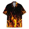 Camisa Hawaiana de Manga Corta para Hombre Amazon con Cuello Cubano Casual Impresión 3D Directo de Fábrica Estilo Veraniego Vintage Nuevo