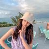 Sombrero de pescador para mujer, estilo coreano, verano 2023, nuevo estilo, sombrero de lavabo, a prueba de sol, para viajes, versátil, plegable, con aspecto de cara, pequeño sombrero informal