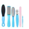 Set de lima para pies para eliminar piel muerta y callos, Exfoliante para pies, Raspador para planta y talón del pie, Herramienta para el cuidado de los pies
