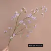 Flor Artificial de Galho de Salgueiro Nevado de Alta Qualidade Jasmim de Seda Pendurado Decoração de Arranjo de Flores Artificiais para Sala de Estar Mesa de Jantar Gabinete de TV