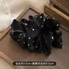 Pinza de Plátano de Tela Plegada Estilo Coreano, Pinza Vertical para Mujer, Pinza de Cola de Caballo de Alta Gama para la Parte Posterior de la Cabeza para Mostrar Volumen y Elegancia en el Cabello, Pasador Versátil