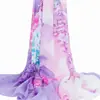 19 Nova Coleção Primavera e Outono Lenço de Seda Versátil Decorativo Toalha de Praia de Seda Feminina Cachecol Longo de Seda de Inverno Fabricantes