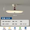 Lámpara de Techo Plisada para Dormitorio Principal Estilo Antiguo Medio Estilo Japonés Americano Color Nogal Retro Luz de Habitación para Dormitorio Estilo Nuevo Chino