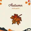 Parches bordados de dibujos animados de comercio exterior de otoño, parches decorativos creativos infantiles DIY para bolsas de lona, sudaderas y jeans