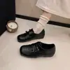 Zapatos de Mujer Retro Grises Estilo Francés de Punta Cuadrada con Suela Gruesa y Forro de Felpa, Nuevo Modelo Invierno 2026, Abrigo Cálido para Exteriores, Zapatos Peludos que Aumentan la Altura