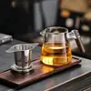 Vidrio Extra Grueso Antiexplosión Resistente al Calor Gong Dao Bei Juego de Té Gongfu Filtrado Accesorios Mar de Té Separador de Té Integrado Juego de Coladores de Té