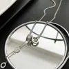Colar de Luxo Leve de Nicho para Mulheres, Novo Modelo Popular de 2026, Corrente de Pescoço em Aço Titânio que Não Desbota, Corrente de Clavícula, Acessório de Alto Padrão para Mulheres