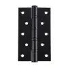 Dobradiça Plana de Aço Inoxidável 4*4 polegadas Alargada 5*3.5 Dobradiça com Rolamento Bronze Preto Acessórios de Ferragem para Dobradiças