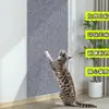 Pegatina de pared rascador para gatos autoadhesiva, pegatina de pared alfombrilla para trepar gatos, se puede cortar a medida, protección para sofás y paredes, anti-arañazos de gato, multifuncional y resistente al desgaste