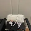 Bolsa Texturizada para Mulheres 2026 Primavera Novo Estilo Bolsa de Ombro para o Dia a Dia Moda Simples Laço Bolsa de Ombro para Mulheres