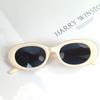 Gafas de Sol Europeas y Americanas de Verano Moda Hip-Hop para Mujer Forma Cóncava Anti-UV Gafas Ojo de Gato Accesorios para Gafas de Hombre Venta al por Mayor