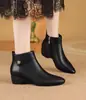 Nueva colección otoño/invierno 2026: botines para mujer con suelas antideslizantes, forro suave y forro polar para abrigar, casuales, elegantes y versátiles, perfectos como botas tipo Martin