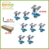 Bloque de Presión de Aluminio Sólido para Soportes Fotovoltaicos, Venta Directa del Fabricante, Abrazadera de Bloque de Aluminio Solar, Producto Transfronterizo