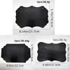 Colgante de Madera DIY Pizarra Hecha a Mano Cartel para Puerta Decoración de Madera Corte Láser Grabado Forma de Imagen Set Gratis de Virutas de Madera