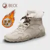 Zapatos de Mujer Gongyang 2026 Otoño/Invierno Versátiles Forrados de Felpa Engrosados Piel Genuina Cálidas Botas de Nieve Zapatos Deportivos Casuales para Mujer