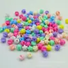Pentagrama perfurado em cores de doce DIY estrela gordinha corrente de celular, pulseira, anel de pendurar, brinco, pulseira e peças de acessório