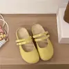 Sandalias de verano para mujer sin cordones con suela de plataforma de lino, punta cerrada, transpirables, para uso en exteriores, nuevo estilo casual Boken 2026