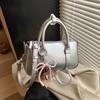Bolso de mano de alta gama tipo almohada Boston para mujer, nuevo para Primavera y Verano 2026, bolso de hombro y bandolera retro versátil