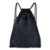 Nova Mochila Simples com Cordão e Bolso com Aba para Homens e Mulheres Mochila Casual de Viagem Grande Capacidade Cordão Fitness Esportes Bolsa de Basquete