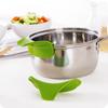 Bico para Despejar Sopa de Cozinha Anti-Vazamento Panela Borda de Boca Redonda Desvio de Líquido Bico para Despejar Sopa Água Utensílios de Cozinha