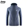 Chaqueta con capucha personalizable Jeep Spirit Jeep para protección solar para hombre, prenda exterior fina, chaqueta de piel, ropa de protección solar para hombre