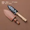Cuchillo de Piedra Cruda Natural Adornos Obsidiana Ojo de Tigre Piedra Gema Pulida Modelo de Cuchillo sin Filo Atrezzo Fabricante Mayorista