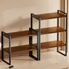 Organizador de cosméticos de madeira maciça, prateleira de armazenamento para mesa ou banheiro, porta-armazenamento de skincare leve e elegante para bancadas de banheiro