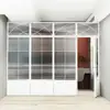 Muro Divisorio de Pantalla Simple Salón de Belleza Centro de Salud Salón de Uñas Divisorio Habitación Pequeña Herrería Hogar Autoensamblaje Habitación de Alquiler